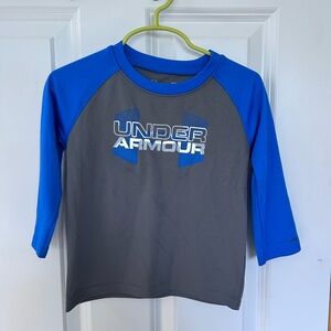 Under Armour Kids Shirt - Blue and Gray